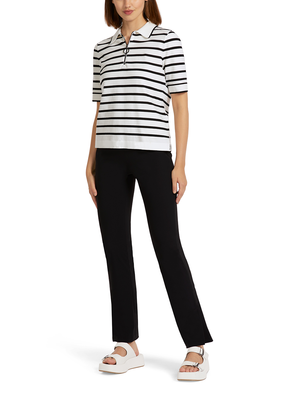 Stripe Polo Wildflower Boutique