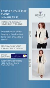 Restyle Your Fur Coat Event at Wildflower